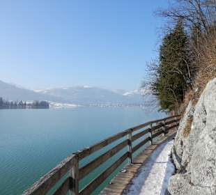 Wanderweg am Wolfgangsee