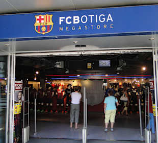 Sklep la botiga przy Camp nou