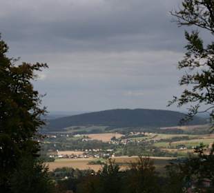 Aussicht von den Kälbersteinen gen Norden