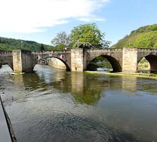 Blick auf die Alte Werrabrücke
