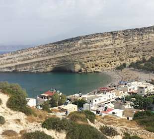 Matala Ort und Strand