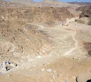 Höhenunterschied nach oben...