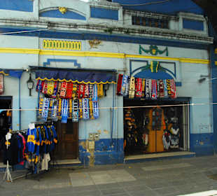 Buntes Künstler und Tangoviertel La Boca