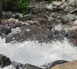 ...erst im Auslauf sprudelig...