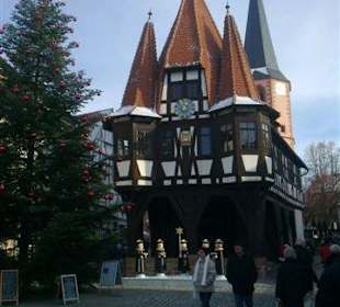 Rathaus Weihnachtsmarkt Michelstadt