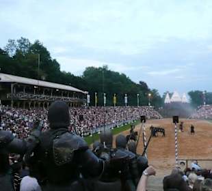 Der schwarze Ritter und sein Anhang