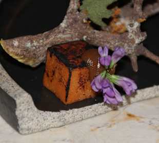 Auch die Blume ist essbar