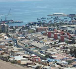 Blick vom Morro über die Stadt