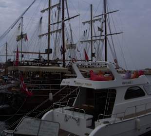 Hafen in Side - Bootsfahrt nach Manavgat