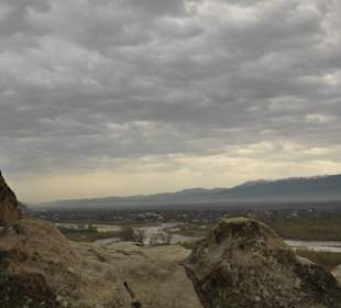 Skalne miasto Upliscyche w Gruzji