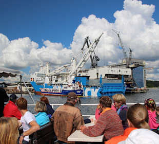 Im Hafen von Flensburg
