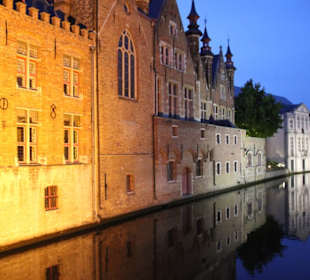 Impressionen aus Brügge bei Nacht