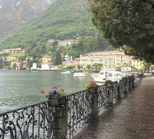 Die Seepromenade.