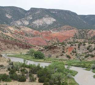Südlich des Echo Amphitheaters in New Mexico