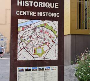 Altstadtplan von Perpignan