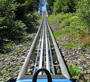 Schleppfahrt auf den Berg