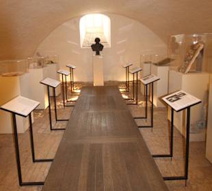 Unteres Gewölbe im Museumseingang