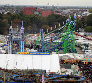 Der Freimarkt 2018 aus Vogelperspektive