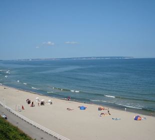 Strand in Sellin, Westseite