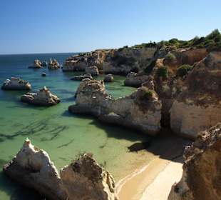 Zachodni koniec plaży da Rocha