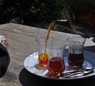 Zu Hause bei einer Türkische Familie im Taurus