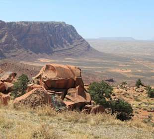 Auf dem Weg zum Bryce Canyon