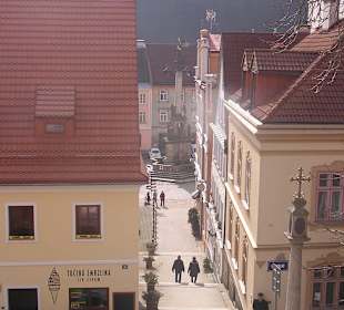 Blick vor dem Tor zum Marktplatz