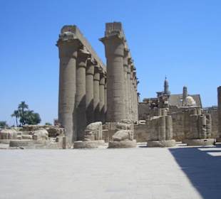 Tempelseite von Tutanchamun