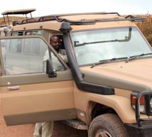 Unser Guide Emanuel in Tansania