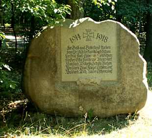 Gedenktafel für im 1. Weltkrieg Gefallene