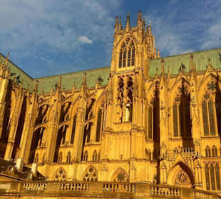 Außenansicht der Kathedrale von Metz