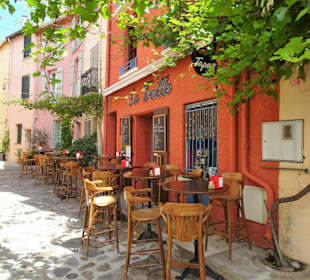 Außenansicht des Restaurants La Treille