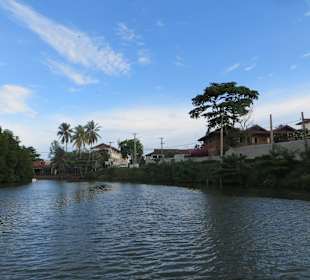 Flussfahrt direkt vor dem Club Hotel Dolphin mit Haralds Boo