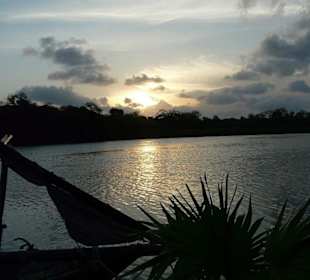 Sonnenuntergang am Mtwapa Creek