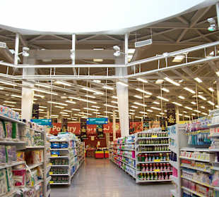 Supermarkt in der Senzo Mall