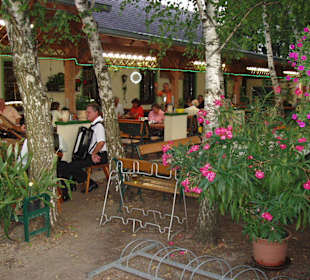 Biergarten in Wien