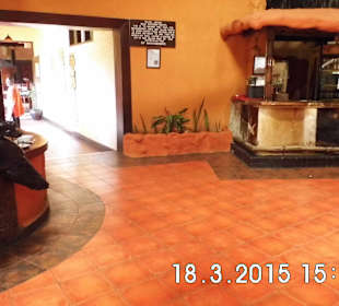 Hotel"Mara Sopa"-Durchgang zum Restaurant und zu d