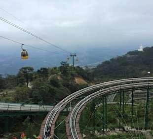 ROllercoaster at Ba Na hills