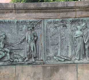 Das Brunnen-Denkmal für Carl Leberecht Immermann