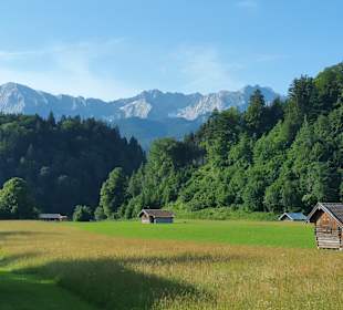 Spaziergang am Radweg zum Hausberg.