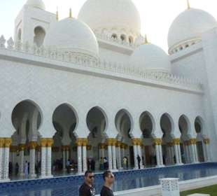 Sheikh Zayed Moschee in Abu Dhabi
