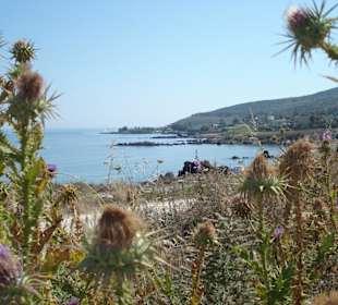 Hauptstrasse westlich auf Kreta