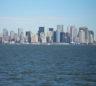 Blick auf die Südspitze Manhattans