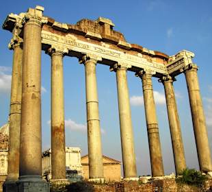 Forum Romanum - Saturnus-Tempel