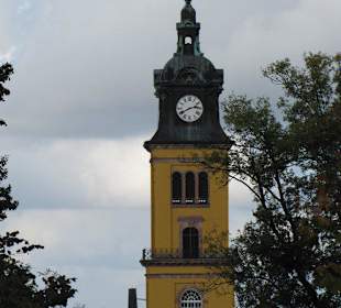 Ausblick auf den Ort Augustusburg