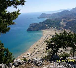 Aussicht von Tsambika Kirche