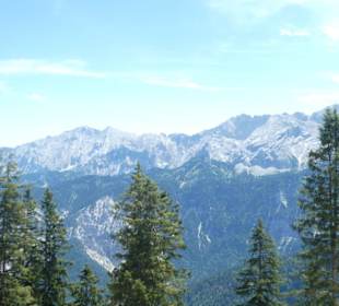 Ausblick von Berggasthof Kreuzeck