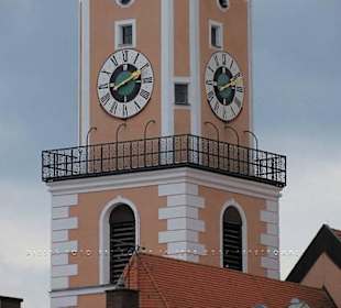In der malerischen Altstadt von Cham / Oberpfalz.