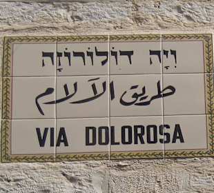 Kreuzweg in Jerusalem