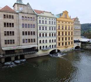 Wassermühlen an der Karlsbrücke